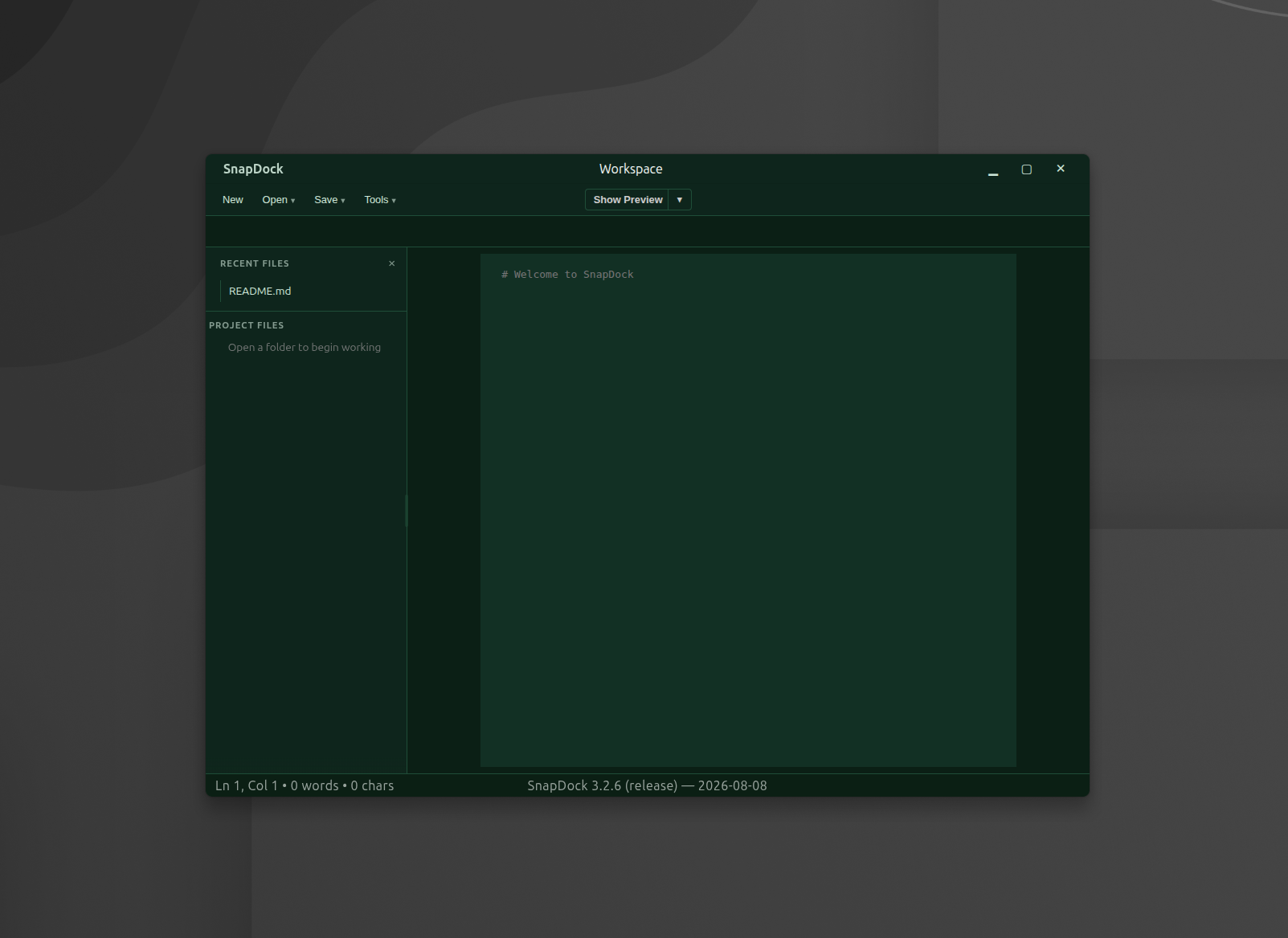 SnapDock 3 forest theme